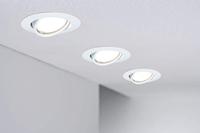 Paulmann 93426 Inbouwlamp Set van 3 stuks Wit - thumbnail