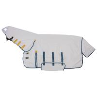 Shires Sweet Itch Combo vliegendeken wit maat:133 / 6'0 - thumbnail