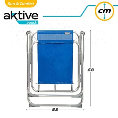 Vouwbare Stoel Aktive 44 x 45 x 76 cm