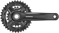 SHIMANO crankstel "altus fc-mt210" cranks.shim. alt.fcmt210 22/36t.170mm 9sp boost - thumbnail