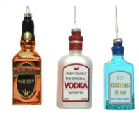 Kerstornament Drankflesjes Assorti 1st - thumbnail