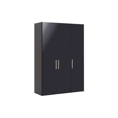 Goossens Kledingkast Easy Storage Ddk, Kledingkast 153 cm breed, 220 cm hoog, 3x draaideur