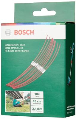 Bosch Accessoires Trimmer Draad extra Sterk | Voor ART 26 Combitrim | Per 10 - F016800181