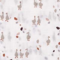 Lässig Heavenly soft swaddle doek / luier L 3 stuks Tiny Farmer Flowers 80 x 80 cm - thumbnail