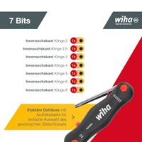 Wiha Inbus Haakse schroevendraaierset 2 mm, 2.5 mm, 3 mm, 4 mm, 5 mm, 6 mm, 8 mm 7-delig - thumbnail