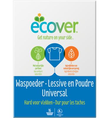 Ecover Waspoeder wit/universal 1200 Gram Ecover Waspoeder wit/universal 1200 Gram