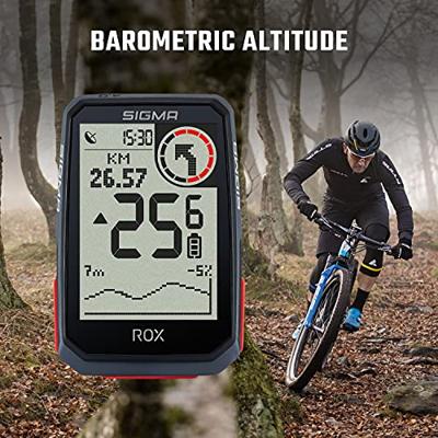 Sigma rox 4.0 gps zw/wit hr stuurhouder + ant + /ble borstriem