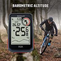 Sigma rox 4.0 gps zw/wit hr stuurhouder + ant + /ble borstriem - thumbnail