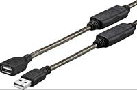 Vivolink USB 2.0 ACTIVE kabel naar mannelijk - thumbnail