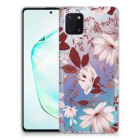 Smartphone hoesje Samsung Galaxy Note 10 Lite Watercolor Flowers - thumbnail
