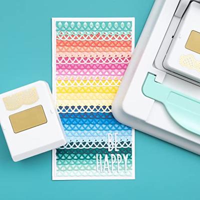 We R Makers • edge punch alignment guide & mosaic border cartridge