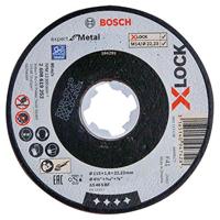 Bosch Accessoires X-LOCK Slijpschijf Expert for Metal 115x1.6x22.23mm, recht - 1 stuk(s) - 2608619252 - thumbnail