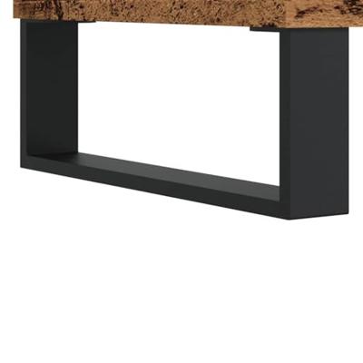 Tv-meubel 150x30x44,5 cm bewerkt hout oud houtkleurig