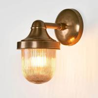 Wandlamp Abby Antiek Messing - thumbnail