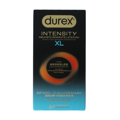 Condooms intensity XL 10 Stuks