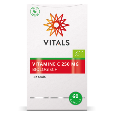 Vitals Vitamine C 250mg bio 60 Capsules Vitals Vitamine C 250mg bio 60 Capsules