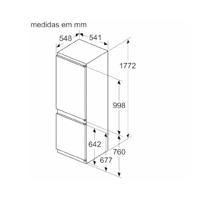 Bosch KIN86NSE0 Inbouw koel-vriescombinatie - thumbnail