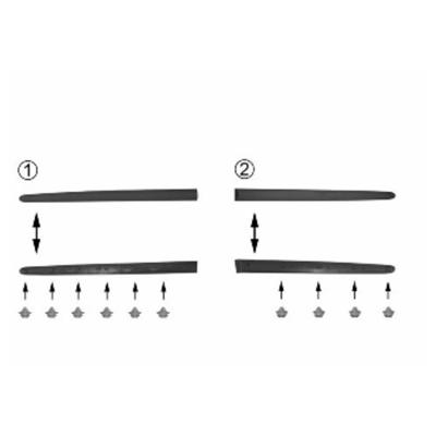 Achterdeursierlijst Rechts 4028426