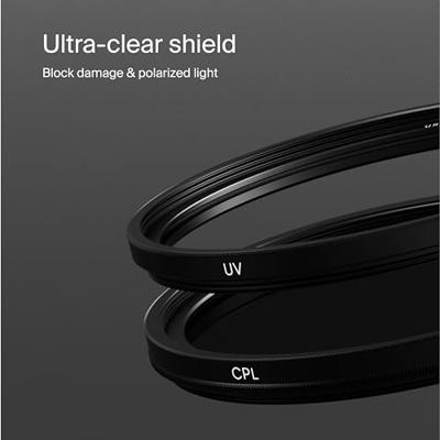 Urth 86mm UV + Circular Polarizing (CPL) Lens Filter Kit