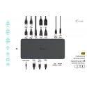 i-tec I-TEC USB3.0/USB-C/TB 2x4K Pro Dock USB-C dockingstation - thumbnail