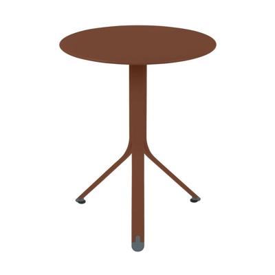Fermob Rest'o tuintafel Ø60 cm Red Ochre