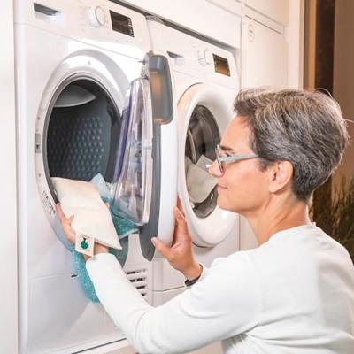 Kersepitje Warmtekussen Ecru