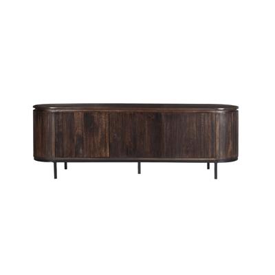 Livingfurn TV-meubel 'Noor' Mangohout, 170cm, kleur Walnoot Livingfurn TV-meubel 'Noor' Mangohout, 170cm, kleur Walnoot