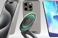 ICY BOX IB-SH101-CH Hoofdtelefoons, Smartphone, Smartwatch Antraciet, Grijs Snel opladen Binnen - thumbnail