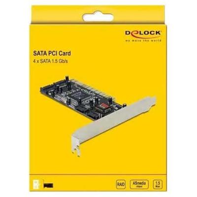 DeLOCK Controller SATA, 4 port with Raid
