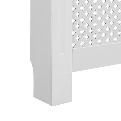 Radiatorombouw 112x19x81,5 cm MDF wit