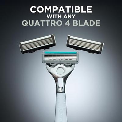 Wilkinson Wilkinson Sword Quattro Titanium Sensitive Scheermesjes - 12 stuks
