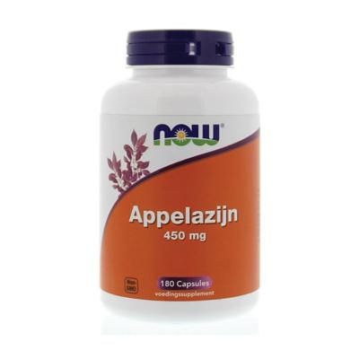 NOW Appelazijn 450 mg Capsules 180st