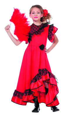 Spaanse jurk kind Carmen elite