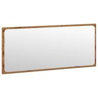 4-delige Badkamermeubelset bewerkt hout artisanaal eikenkleur - thumbnail