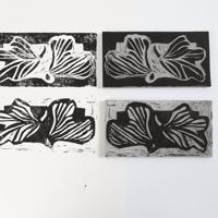 Creativ Company Stempelblokken, vel 10x15 cm, lichtgrijs, 180 gr, 1 stuk - thumbnail