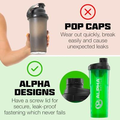 Alpha Bottle V2 1000ml Red