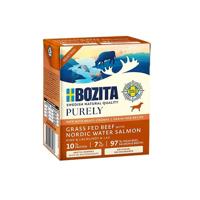 BOZITA Purely Paté Duoprotein Beef and salmon - natvoer voor honden - 370g - thumbnail
