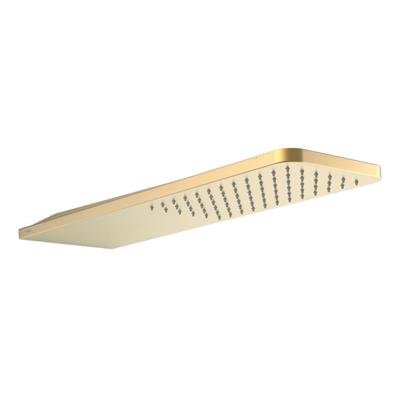 Hoofddouche Tres Selection | 55x16 cm | Rechthoek | 24k Goud mat