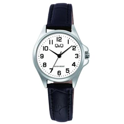 Q&Q LADY ONLY TIME Zwart (Ø 30 mm) Dames horloge