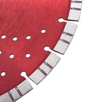 VidaXL Diamantzaagblad met turbo en gaten 300 mm staal - thumbnail