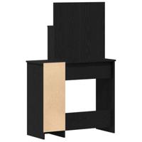 Plafondtafel Zwart eiken 86.5 x 35 x 136 cm Bewerkt hout - thumbnail