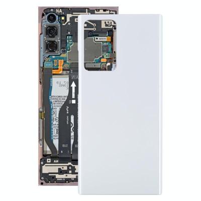 Batterij achterkant voor Samsung Galaxy Note20 Ultra (Wit)
