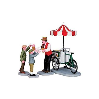 Lemax gelato cart s/4 kerstdorp figuur type 5 Caddington Village 2013