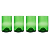 Rebottled glazen - 4-pack - green - thumbnail