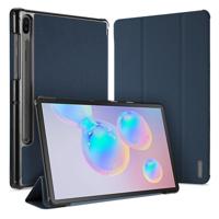 Samsung Galaxy Tab S6 Hoes Blauw Tri-Fold - thumbnail