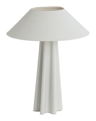 Light & Living Witte schemerlampCukai met metalen kap - 1890868