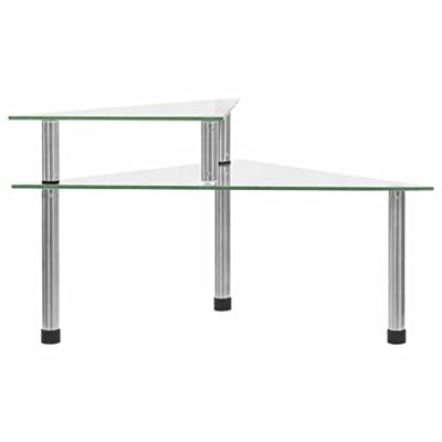 VidaXL Keukenschap 49,5x35x19 cm gehard glas transparent