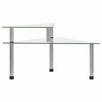 VidaXL Keukenschap 49,5x35x19 cm gehard glas transparent - thumbnail