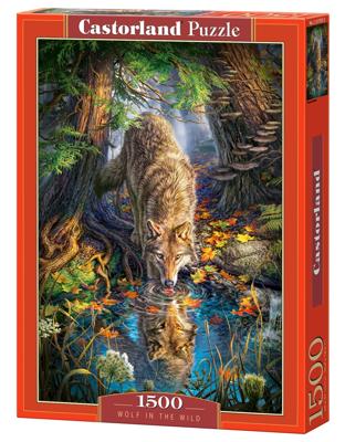 Selecta Castorland legpuzzel wolf in the wild, 1500st.