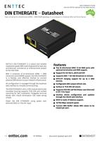 Enttec DIN Ethergate ethernet-DMX converter - thumbnail